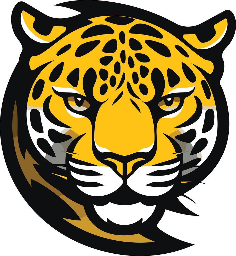 Leopard Mascot Head vector