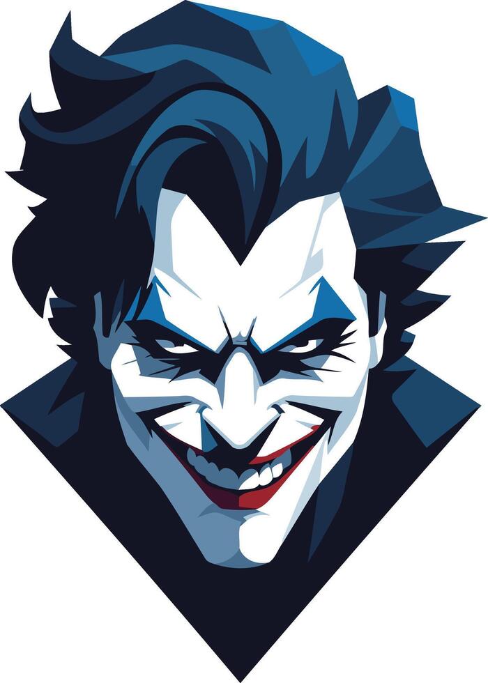 The Joker A Sinister Smile vector