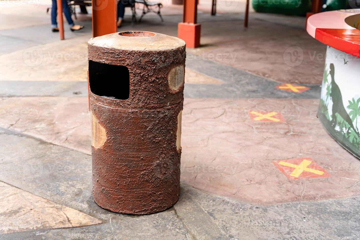 Trash Can in Funland photo