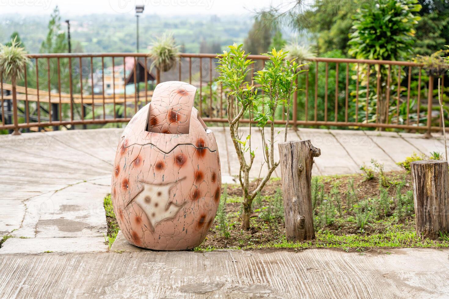 Trash Can in Funland photo