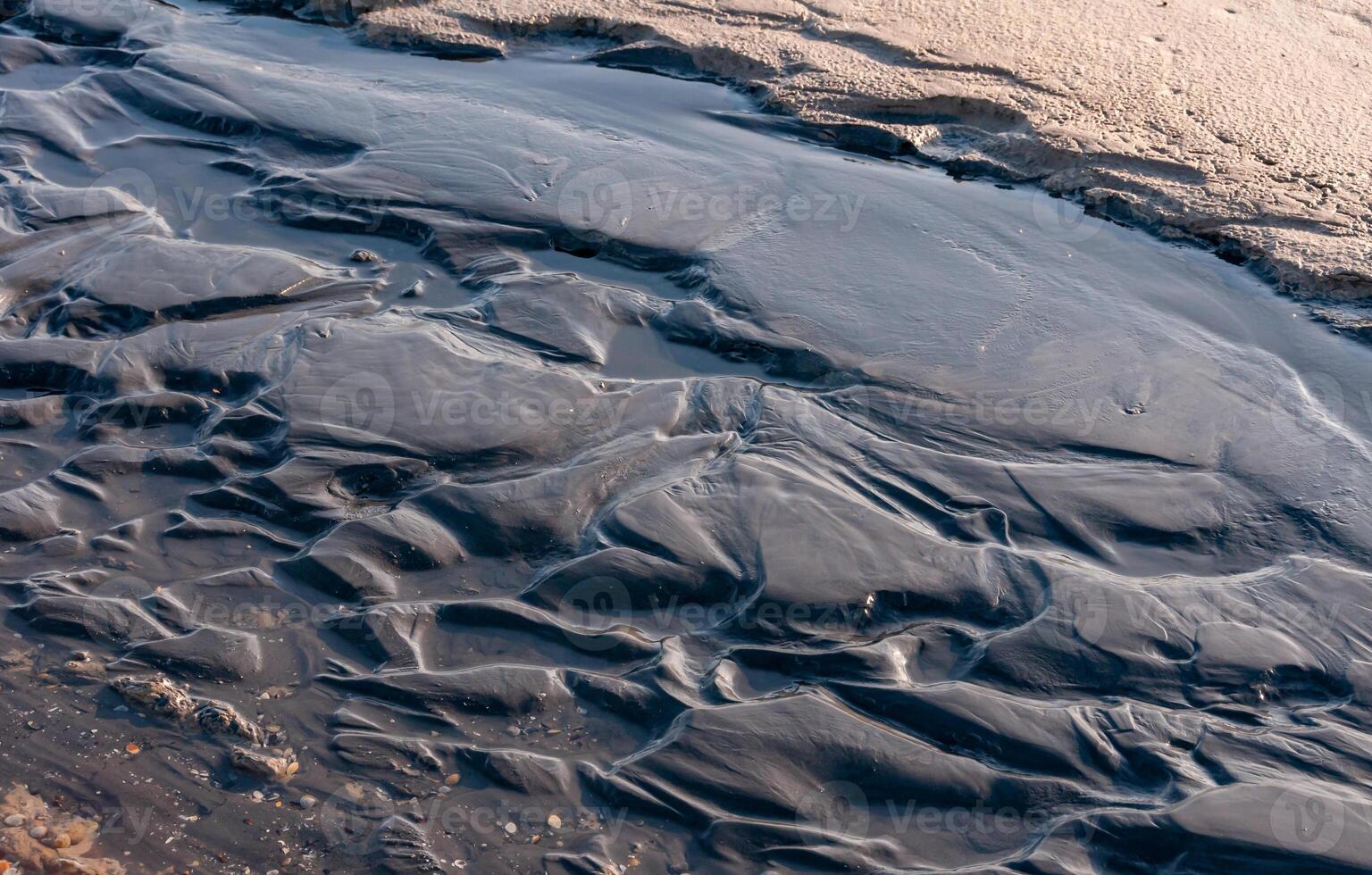 Kuyalnik Liman, water flows out of mud baths and flows into Kuyalnik Liman photo