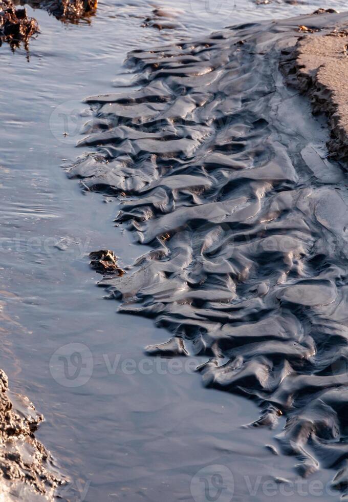Kuyalnik Liman, water flows out of mud baths and flows into Kuyalnik Liman photo