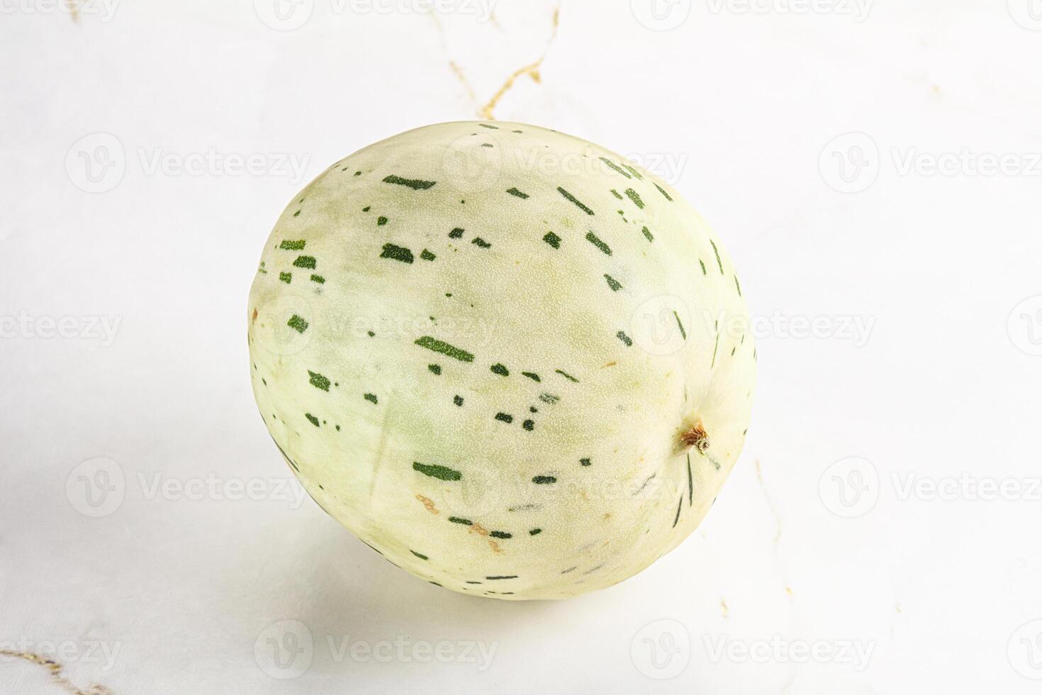 Ripe sweet juicy Dalmatin melon photo