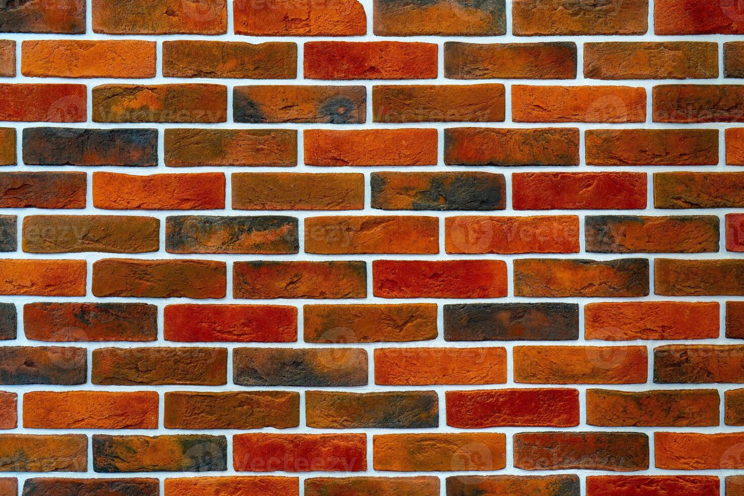 Red brick building wall. Interior of a modern loft. Background for design photo