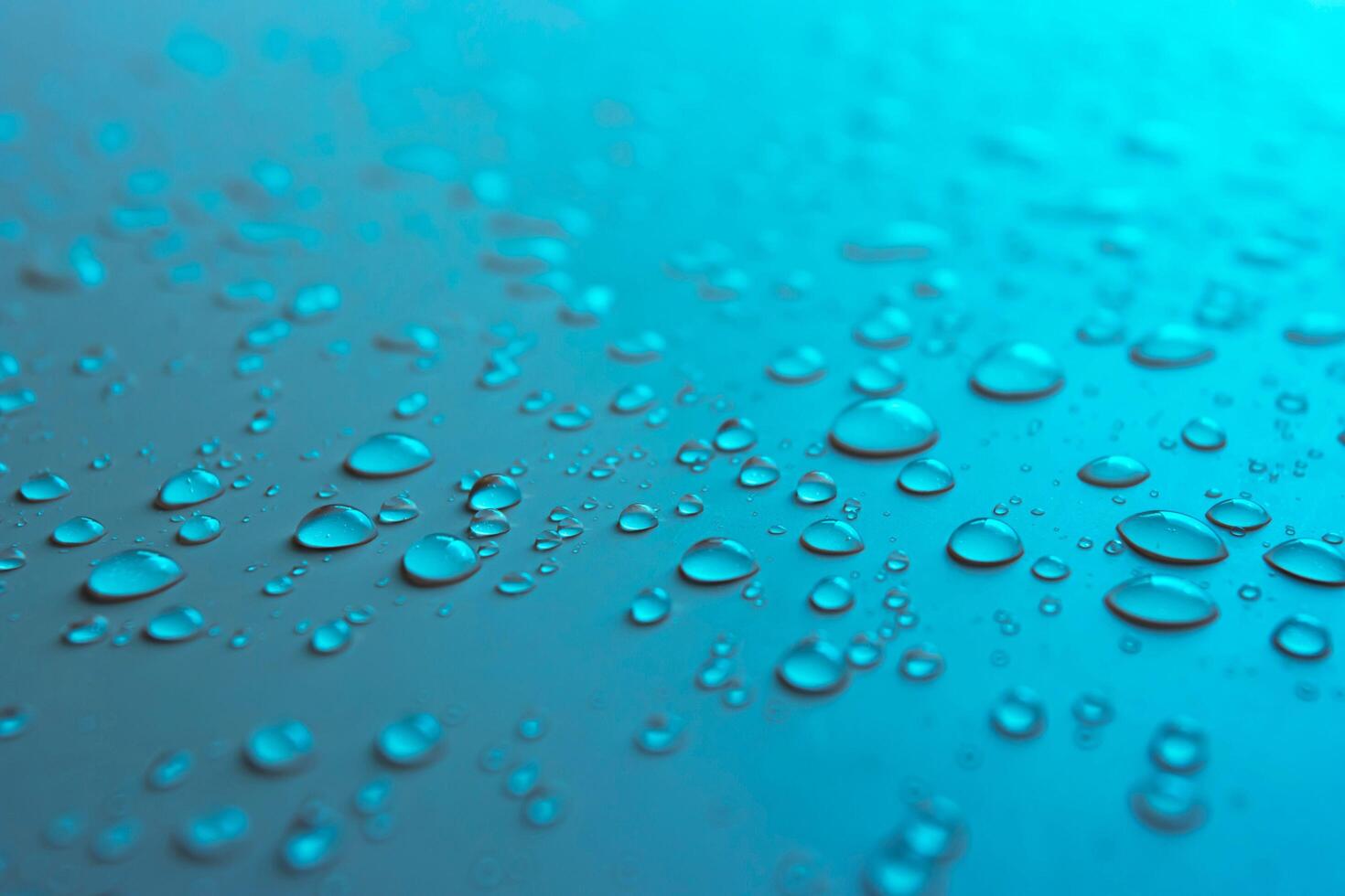 Capturing the Splendor The Exquisite Beauty in a Drop of Water photo