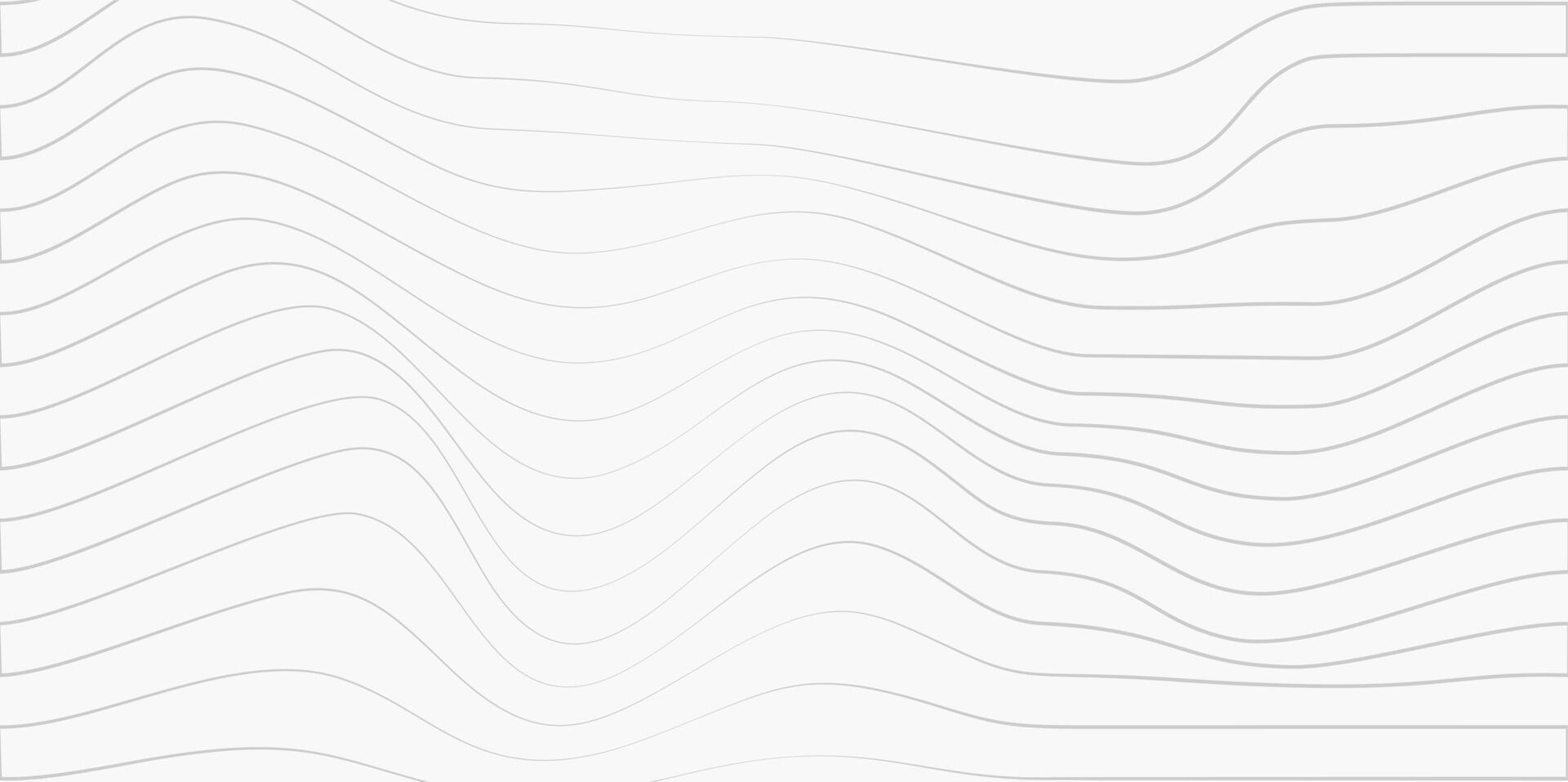Abstract minimalist background simple grey line, wavy and geometry line pattern background vector