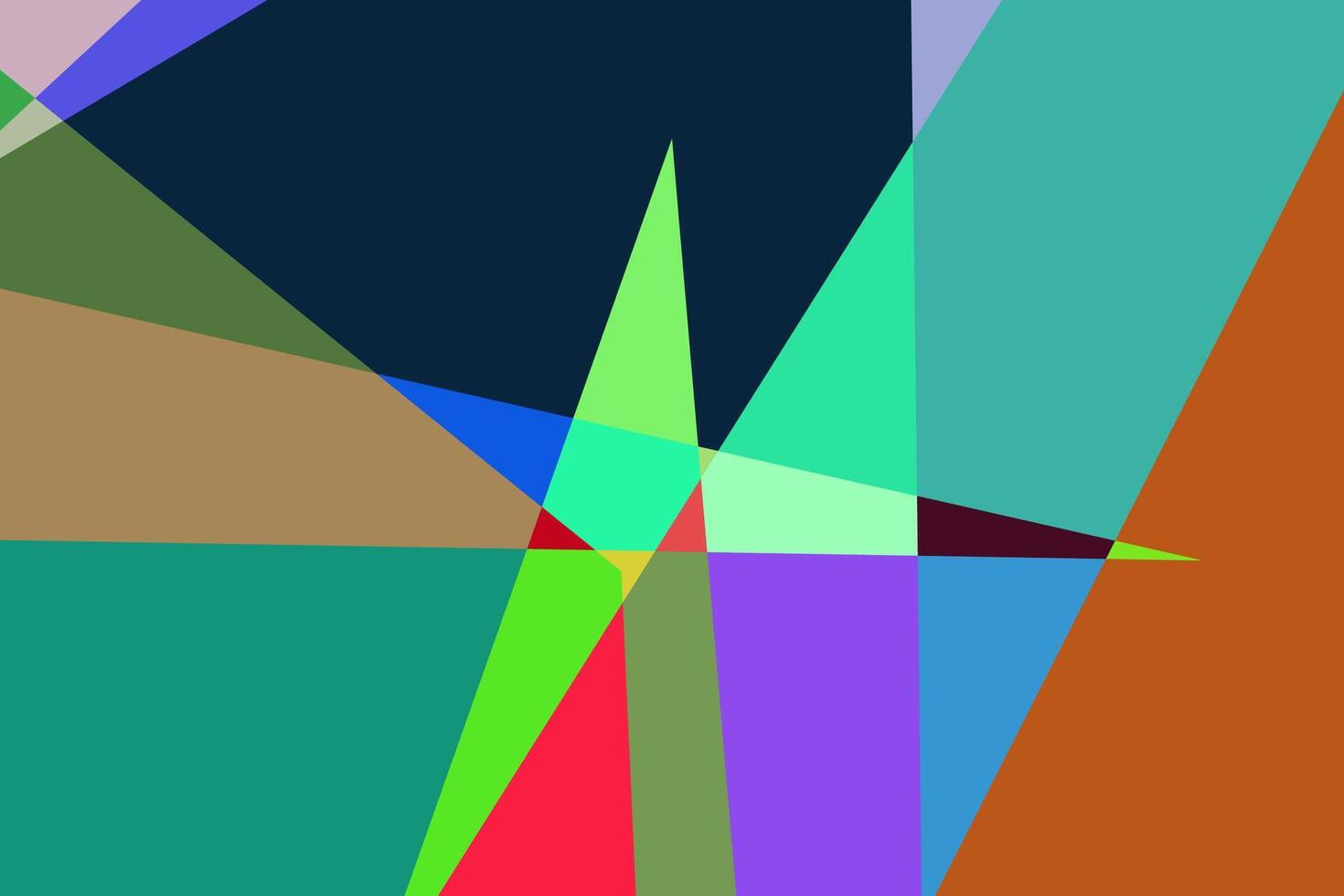 Colorful abstract geometric poster background for summer vector