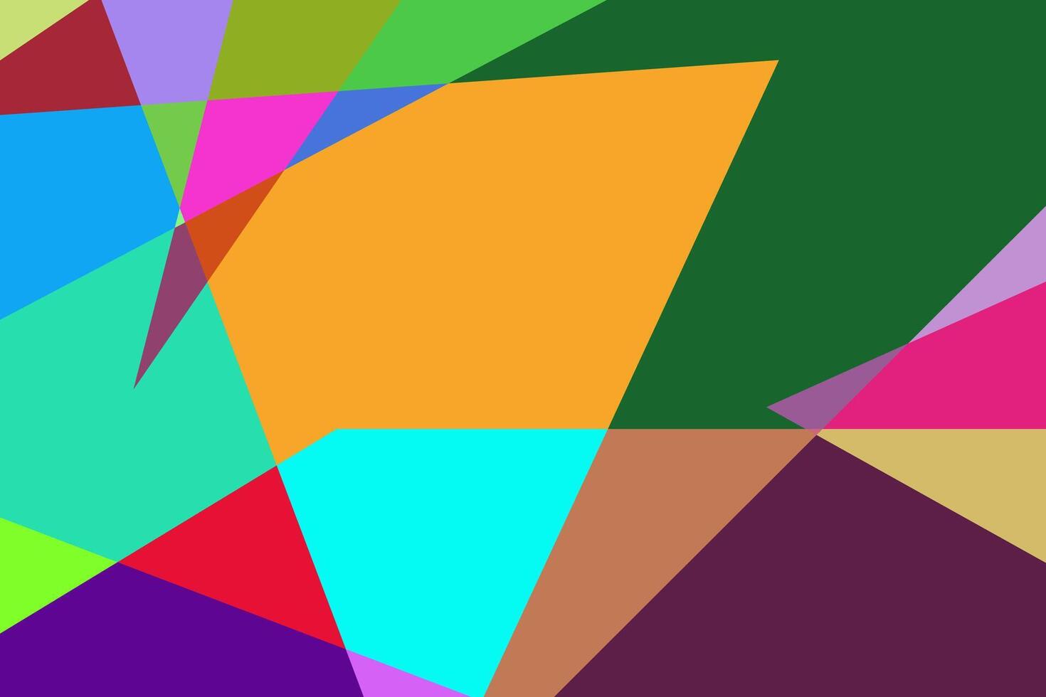 Multi color background abstract art design vector