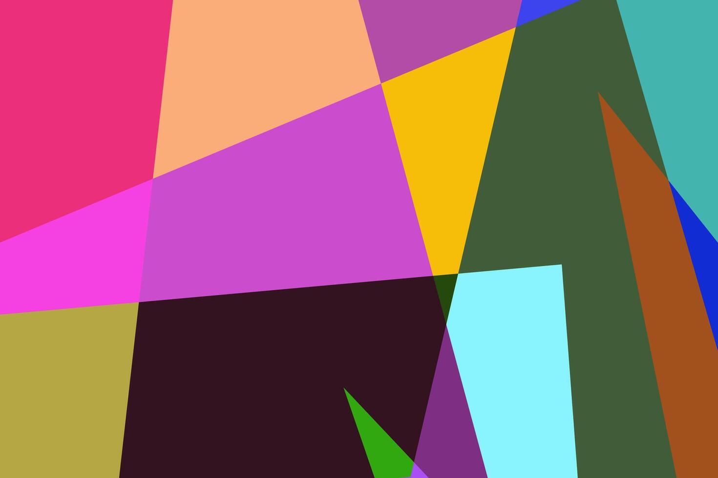 flat abstract geometric Colorful pop art poster background vector