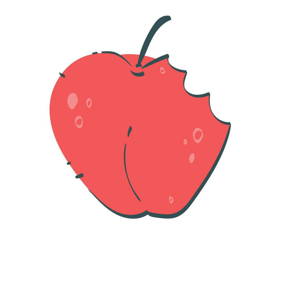 Apple for Back to School Icon vector