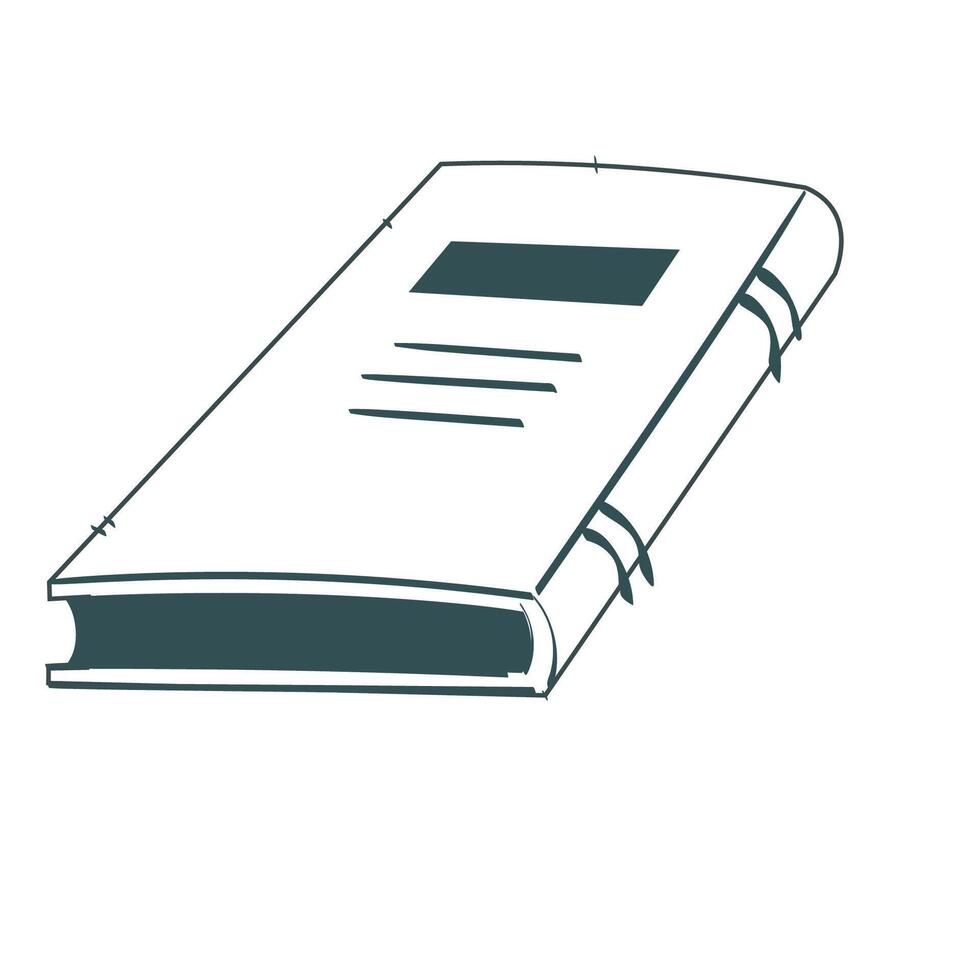 Book for Back to School Icon vector
