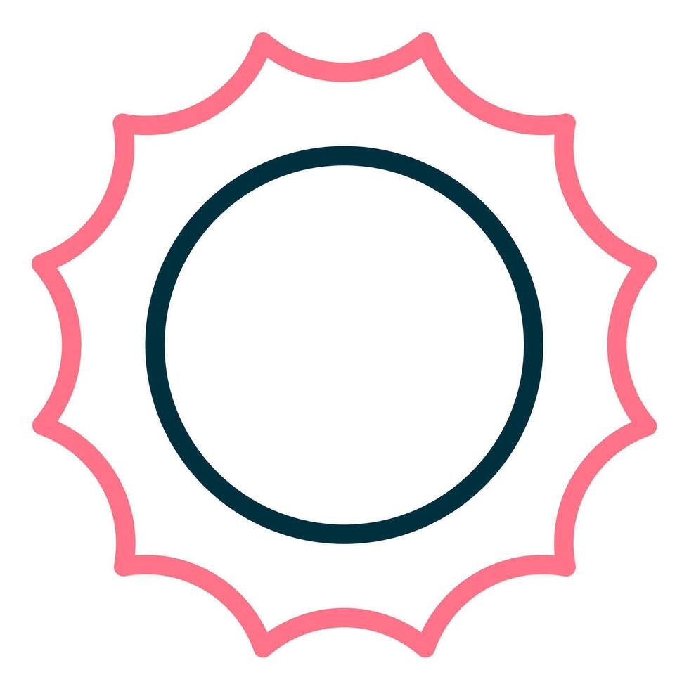 Sun for Space Icon vector