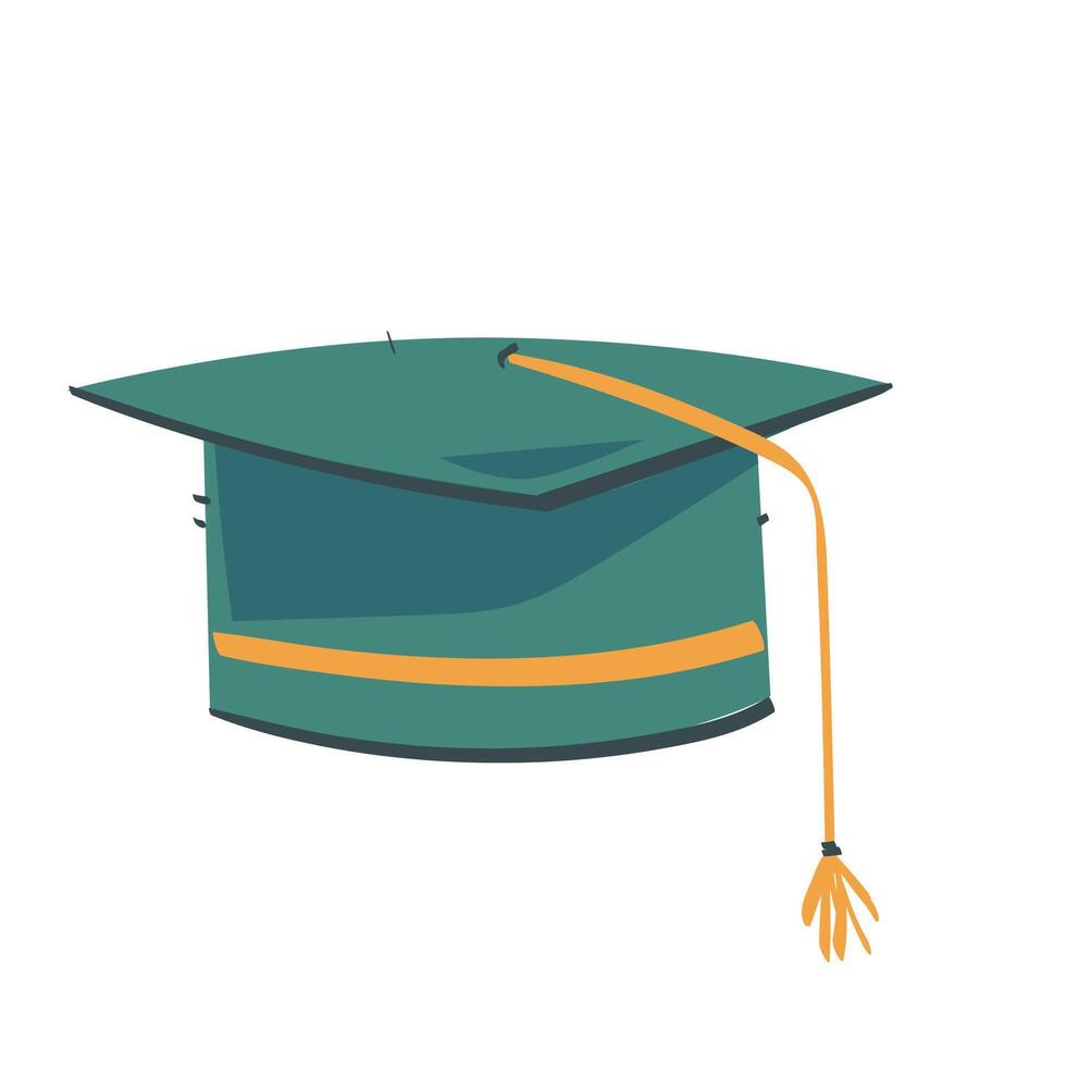 Graduation Cap for Back to School Icon vector