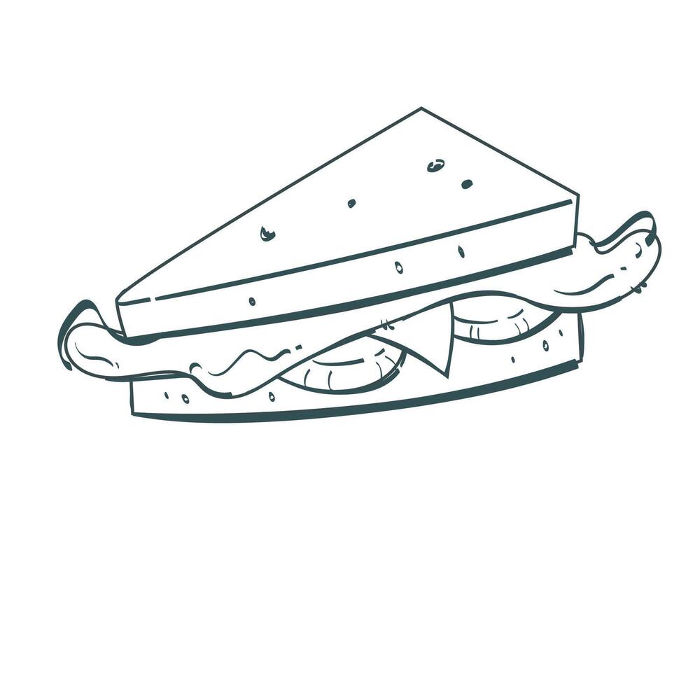 Breakfast Pizza for Back to School Icon vector