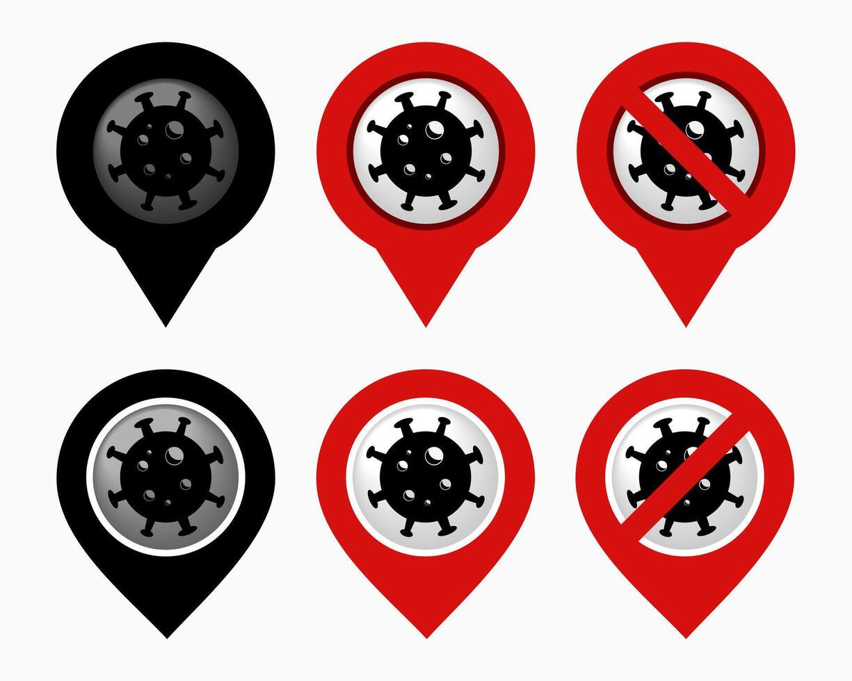 Virus location symbol vector