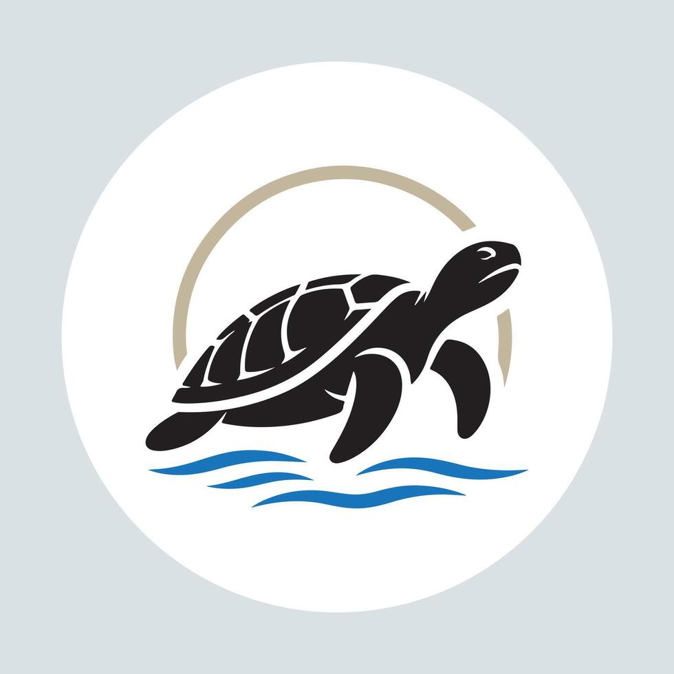 illustration of a turtle vector