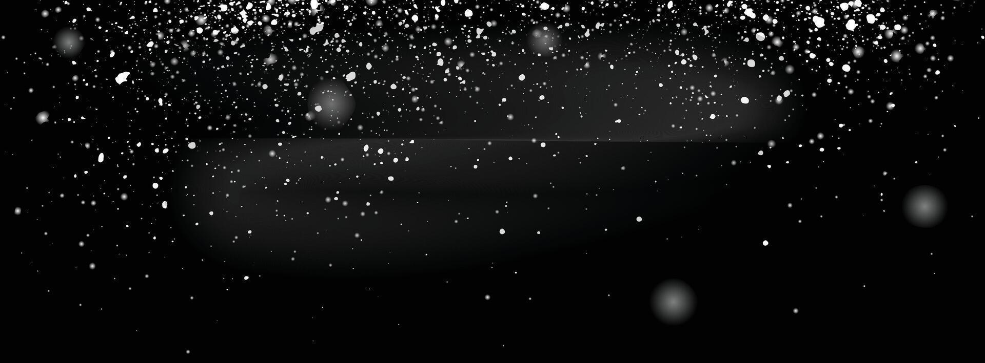 Snow flakes illustration isolated background vector