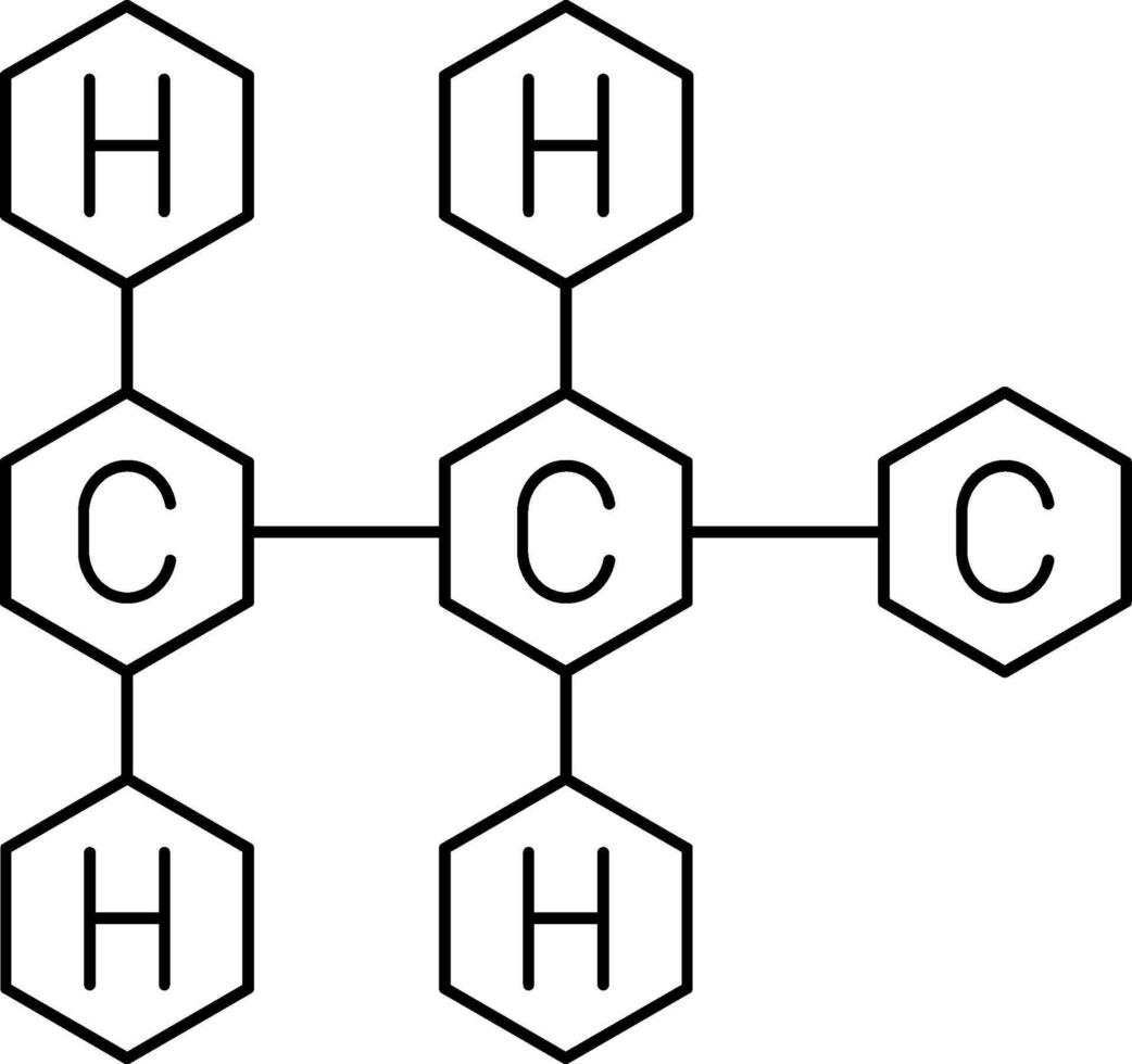 Propyne Line Icon vector