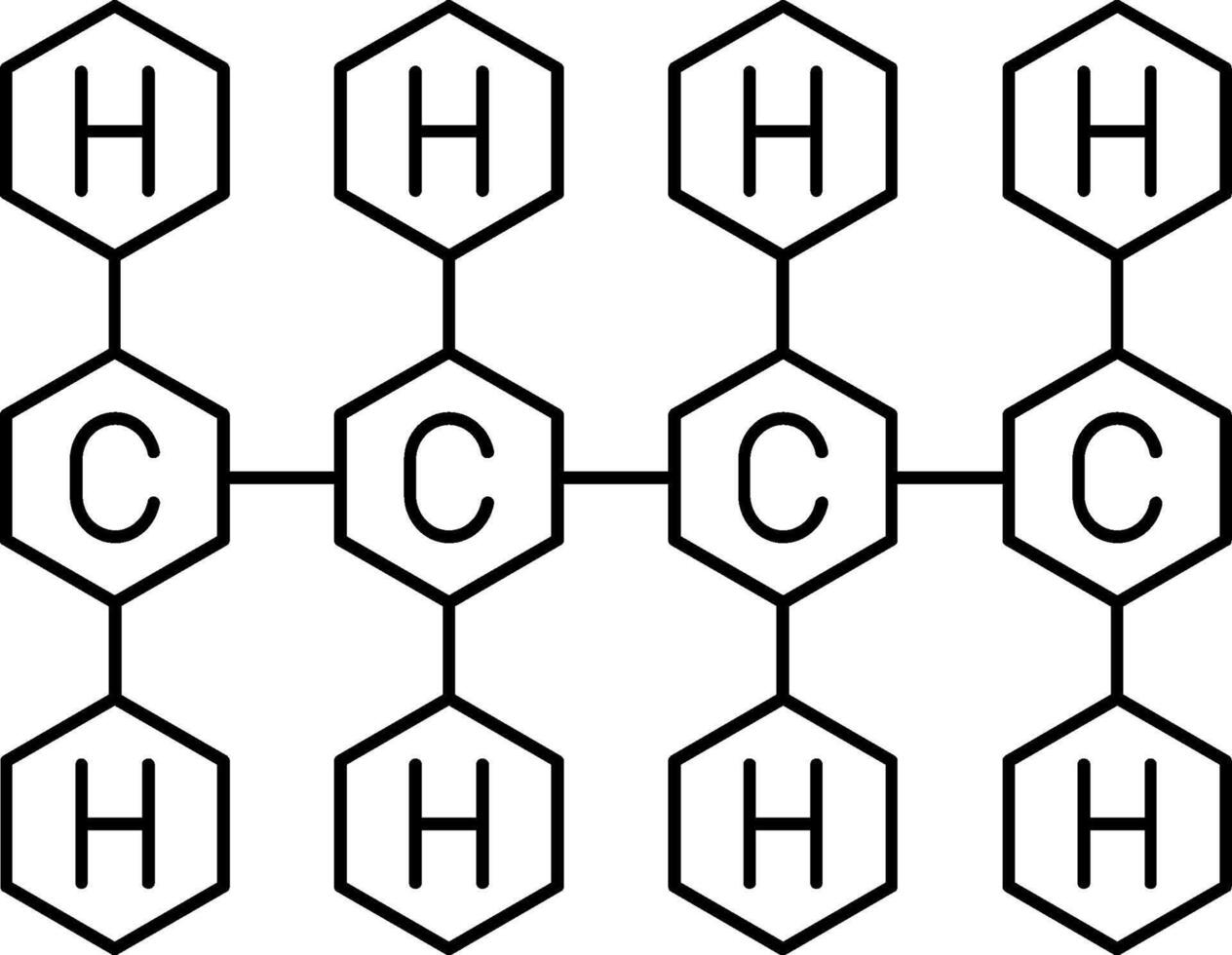 Butene Line Icon vector