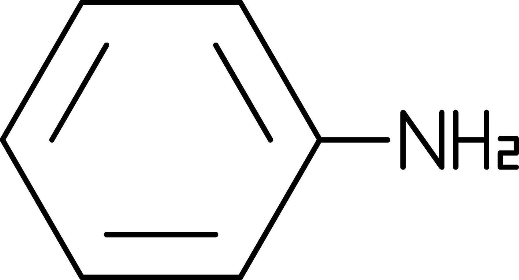 Aniline Line Icon vector