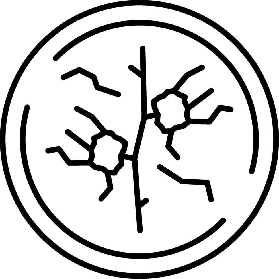 Witch Hazel Line Icon vector