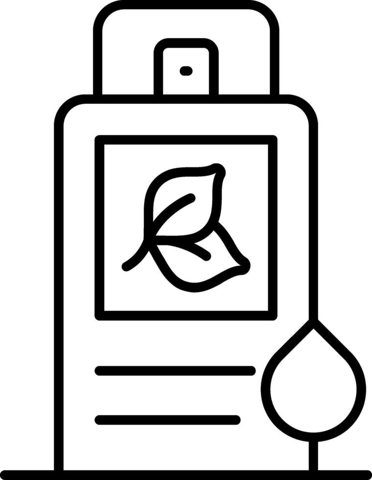 Toner Line Icon vector