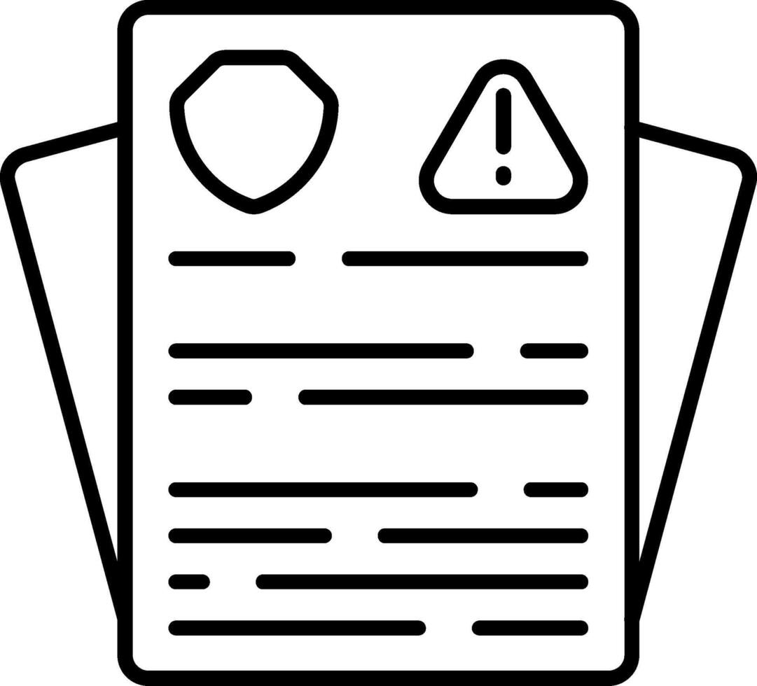 Liability Insurance Icon vector