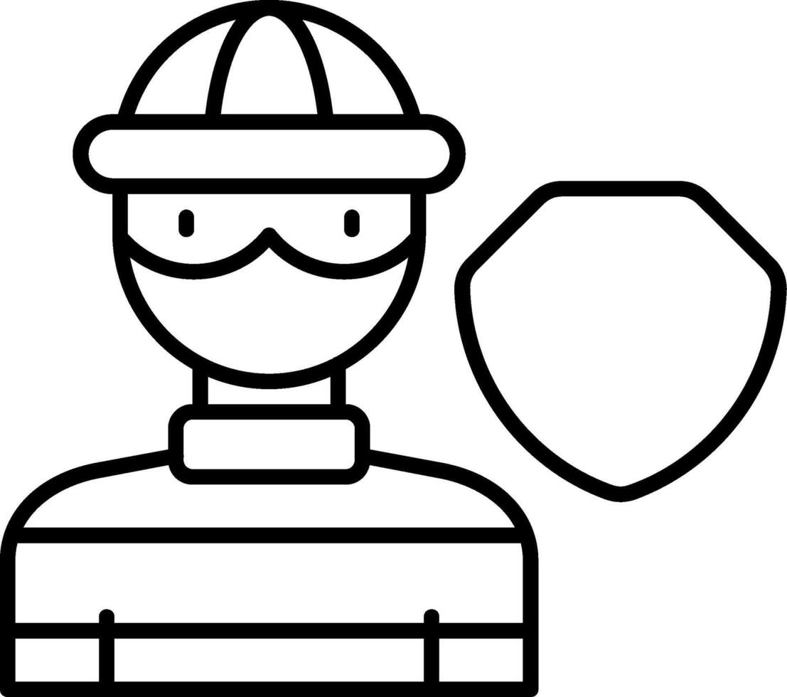 Theft Insurance Icon vector