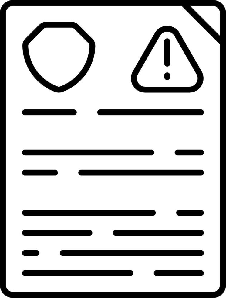 Insurance Liability Icon vector