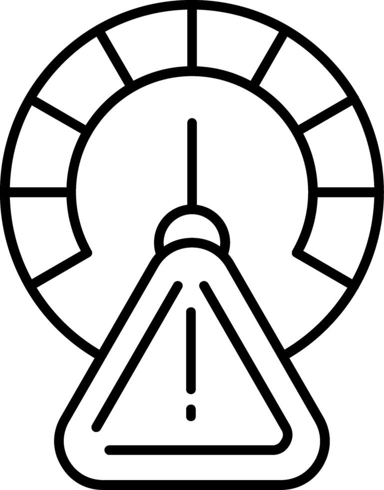 Risk Evaluation Icon vector