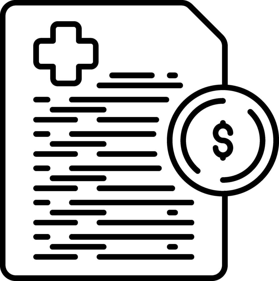 Co Payment Icon vector