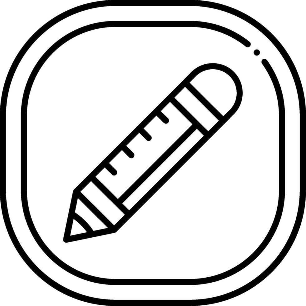 Edit Line Icon vector