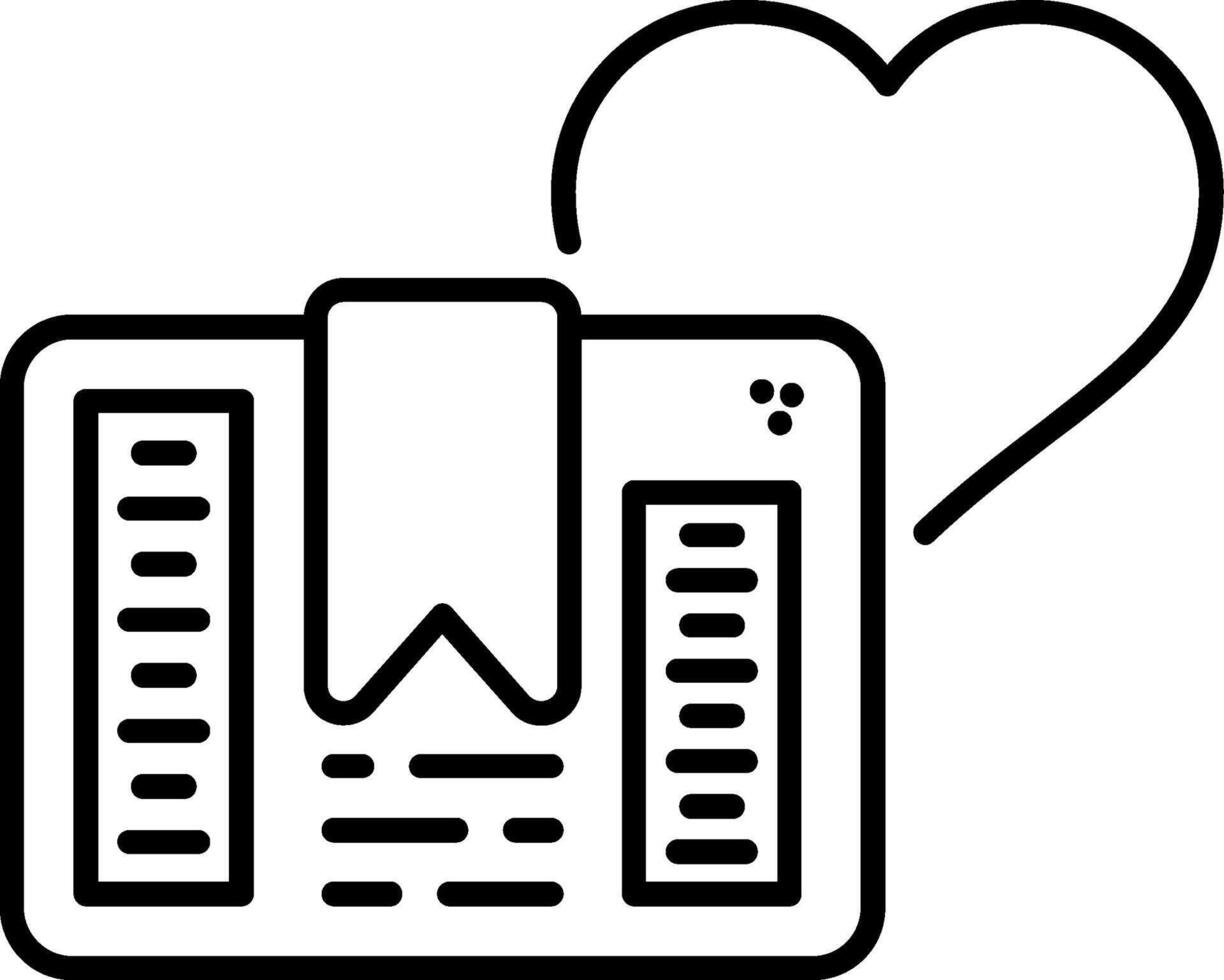 Handle With Care Line Icon vector