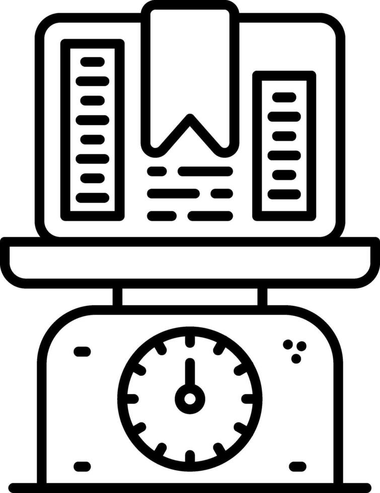 Light Line Icon vector