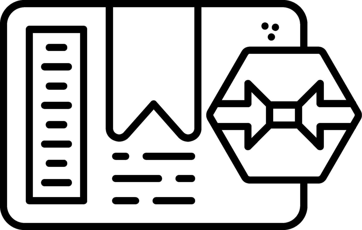 Shock Absorber Required Line Icon vector