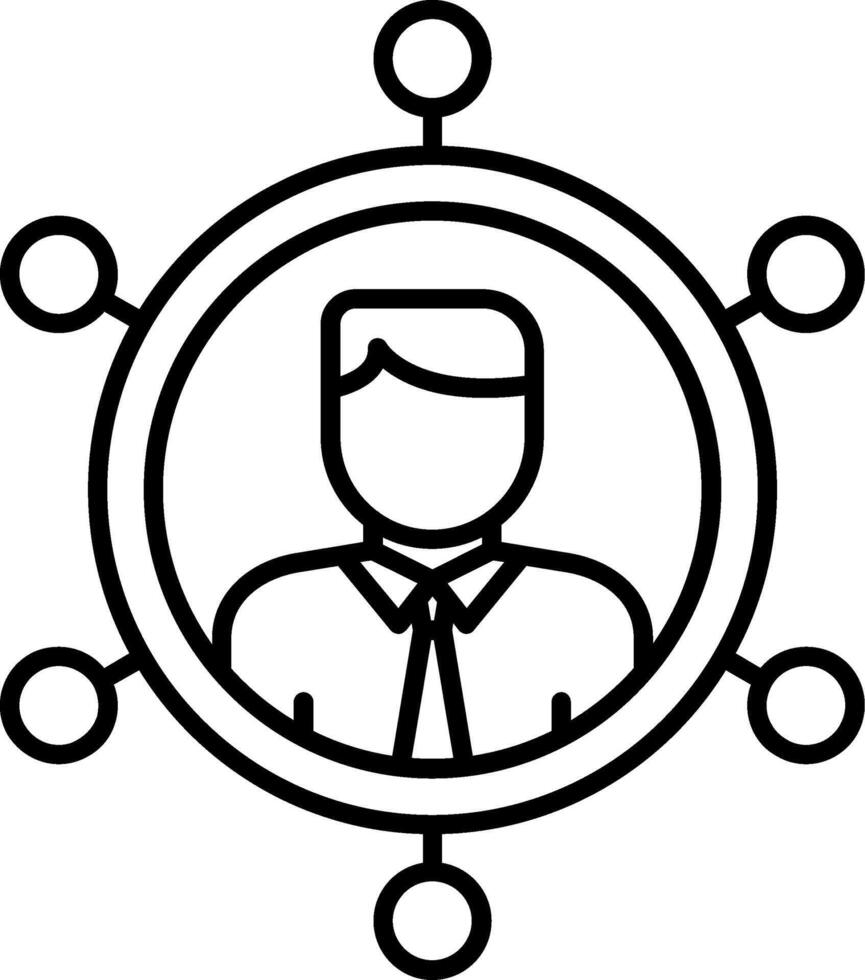 Social Activities Line Icon vector