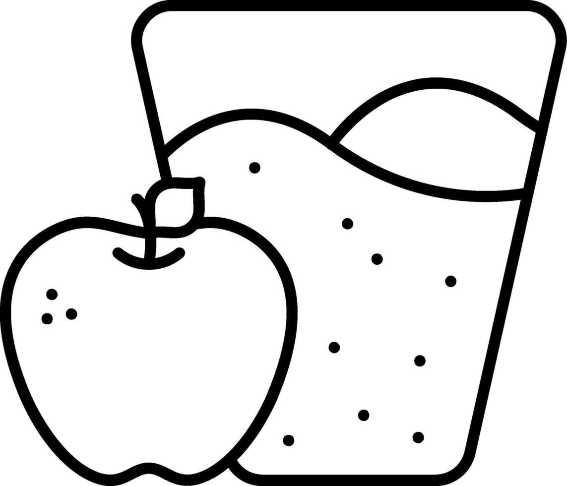 Healthy Snacks Line Icon vector