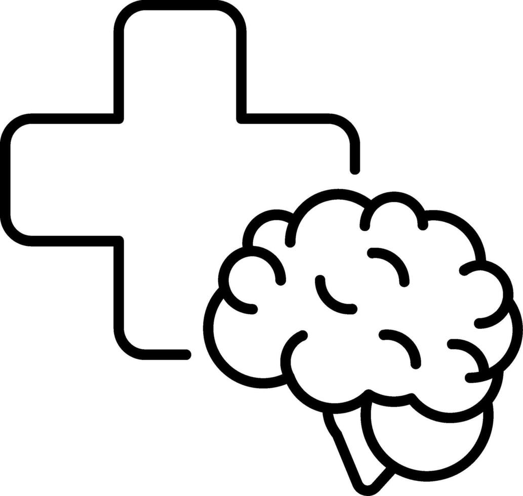 Mental Health Workshops Line Icon vector