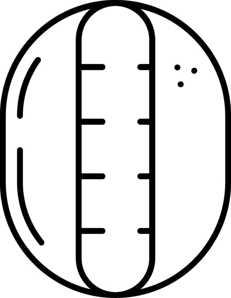 Akebia Line Icon vector