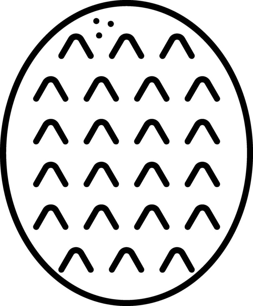 Kiwano Line Icon vector