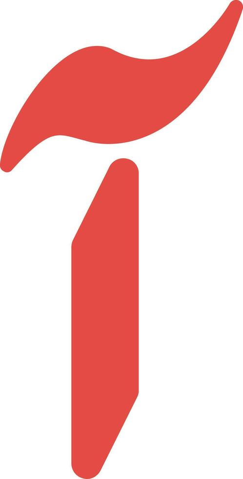 Alif Madaa Flat Icon vector