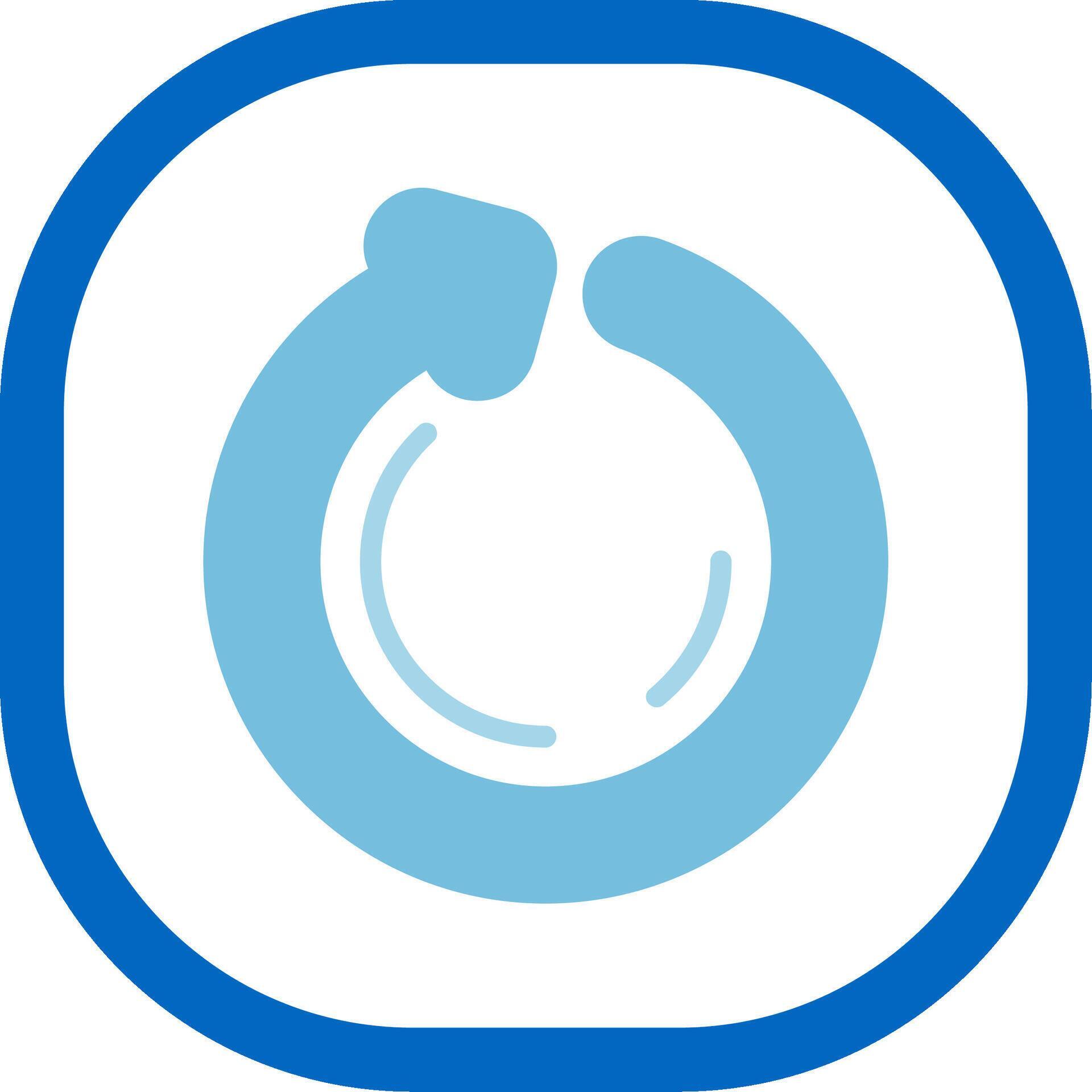 Refresh Flat Icon 49288486 Vector Art at Vecteezy