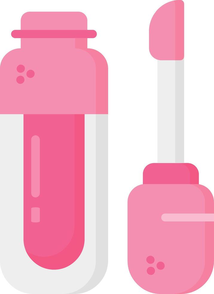 Lip Gloss Flat Icon vector