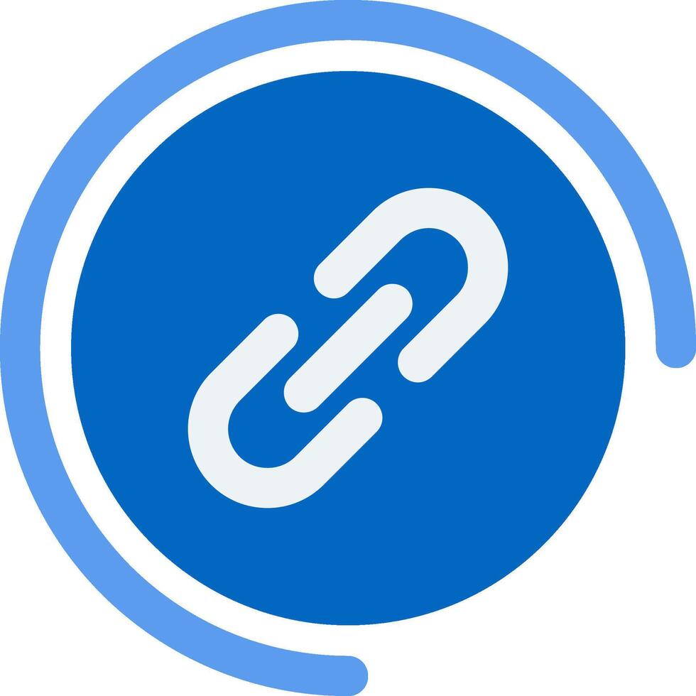 Link Alt Flat Icon vector