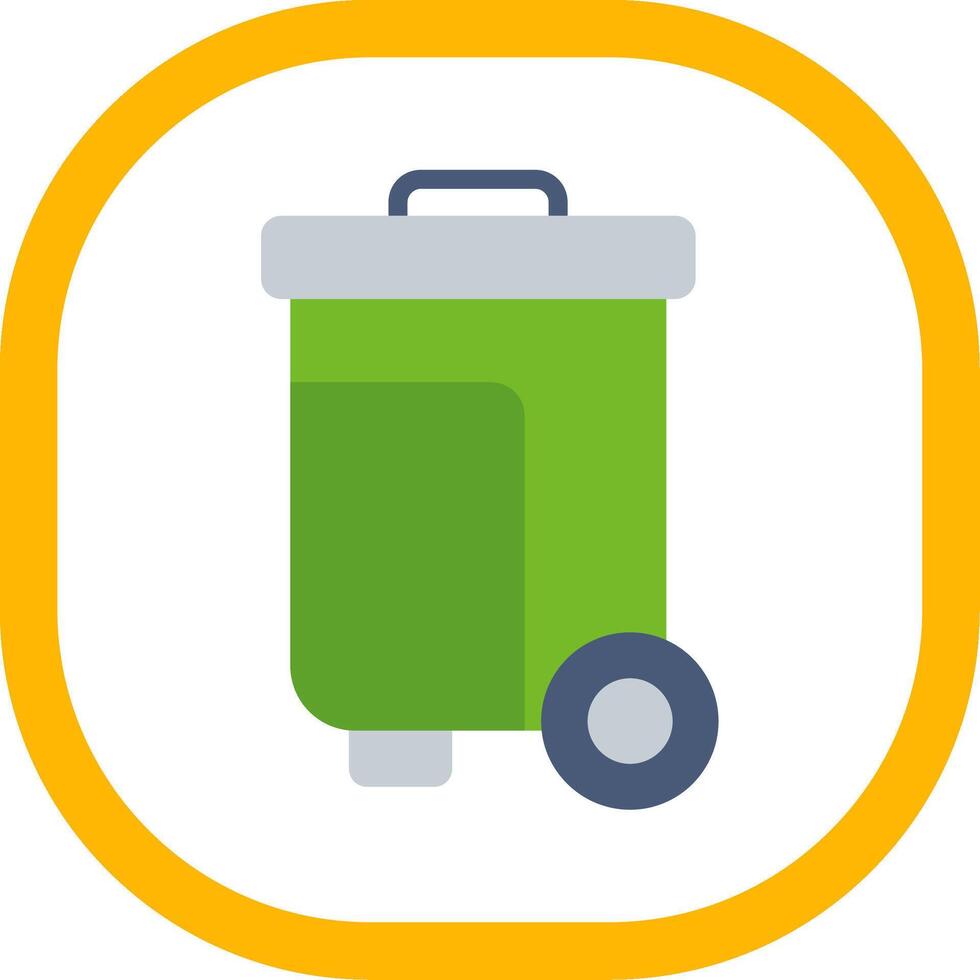 Delete Flat Icon vector