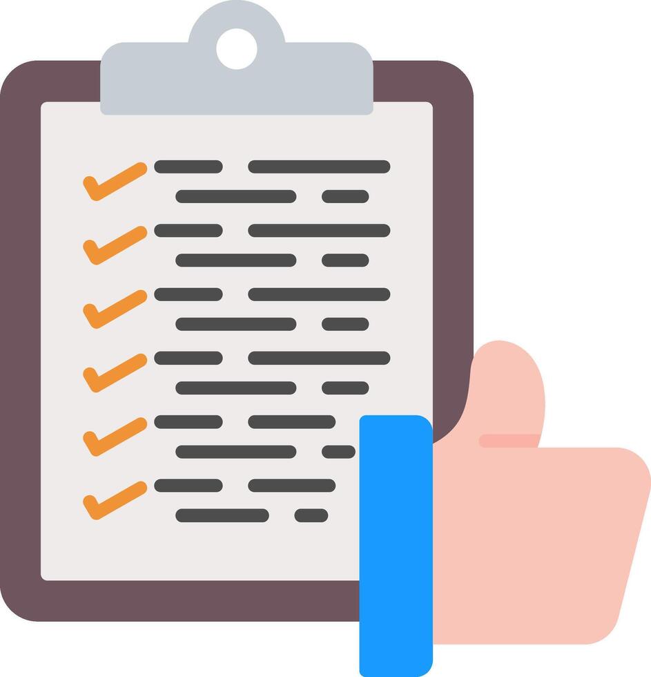 Backlog Grooming Flat Icon vector