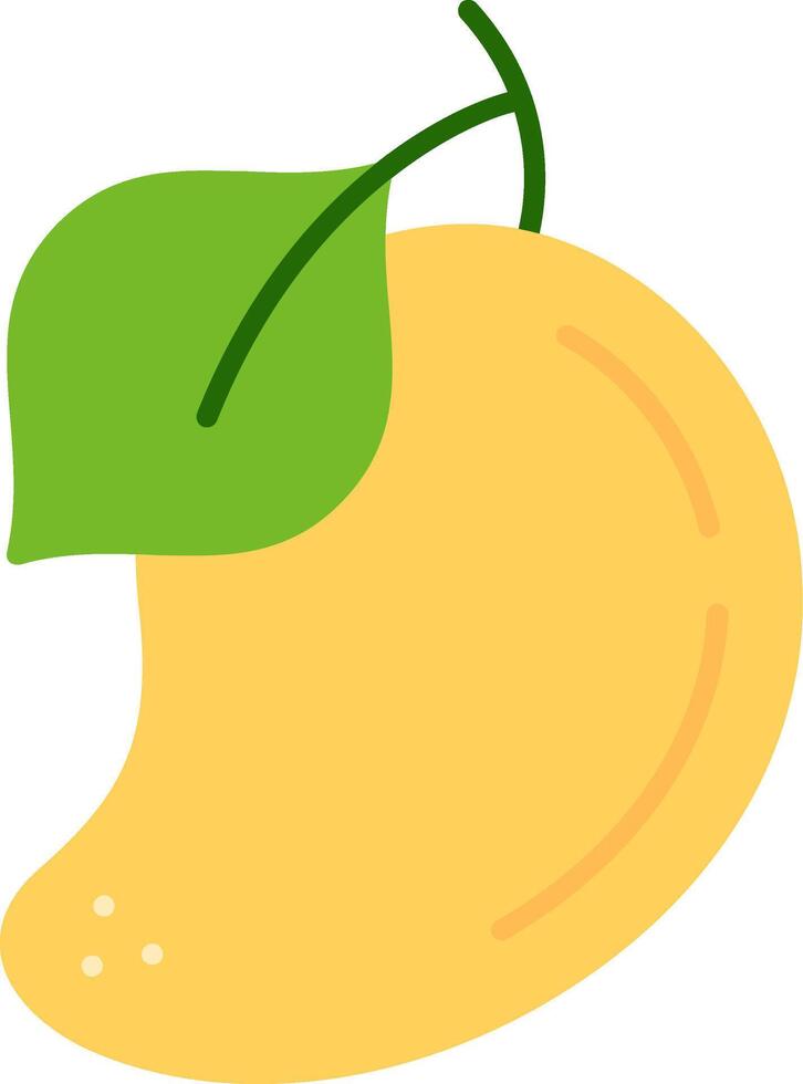 Mango Flat Icon vector