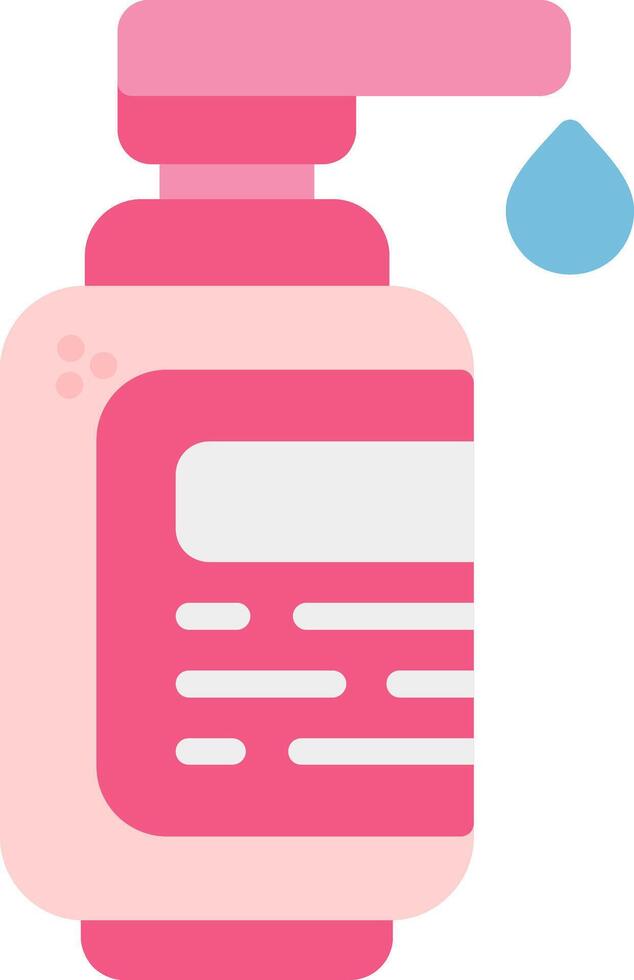 Facial Cleansing Flat Icon vector