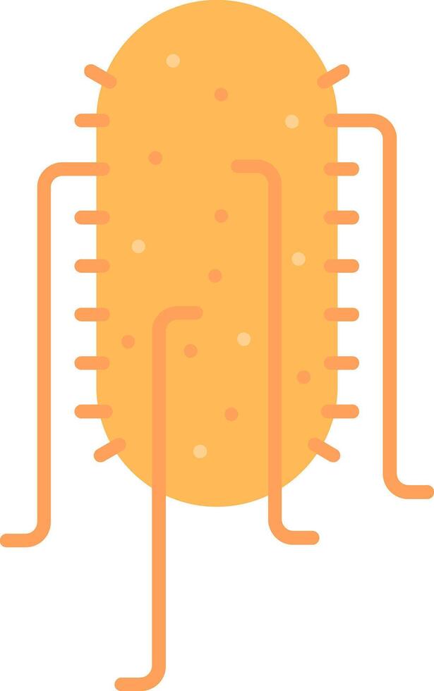 Salmonella Flat Icon vector