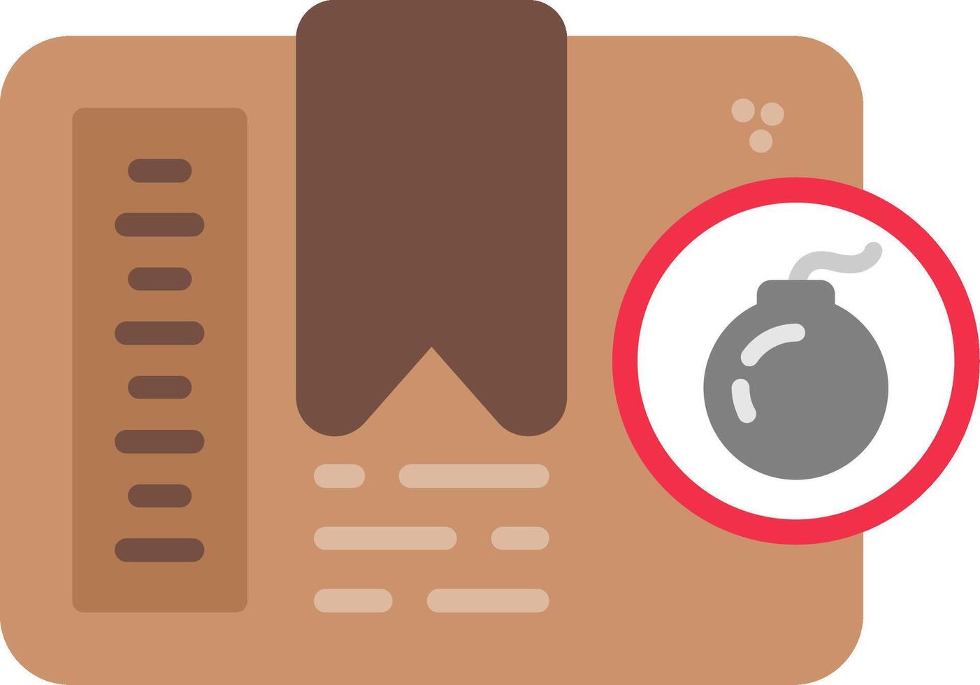 Explosive Flat Icon vector